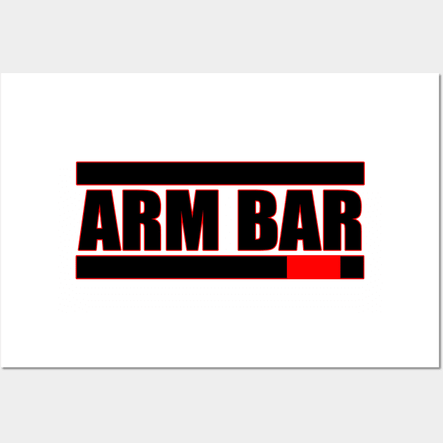 ARM BAR | Brazilian Jiujitsu Wall Art by  The best hard hat stickers 